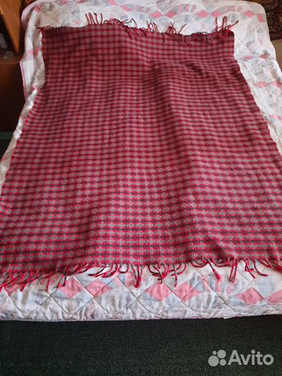 Плед вязаный