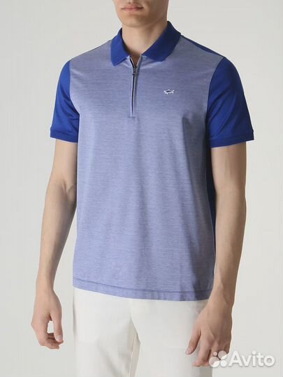 Поло хлопковое Paul & Shark