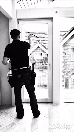 Мойка окон и витрин. Не компания