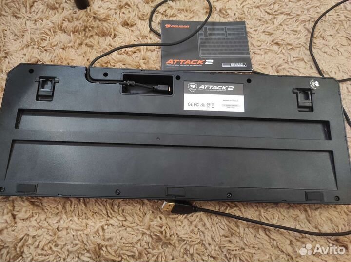 Клавиатура cougar Attack 2 Cherry MX Black