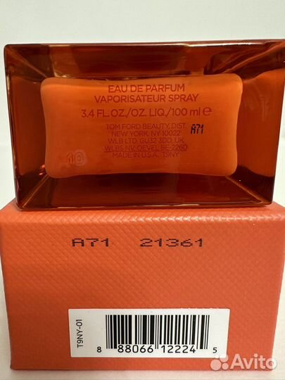 Tom Ford Bitter Peach оригинал делюсь