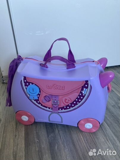 Детский чемодан trunki pony