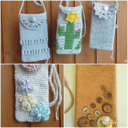 Чехол сумка для смартфона, телефона. Хендмейд