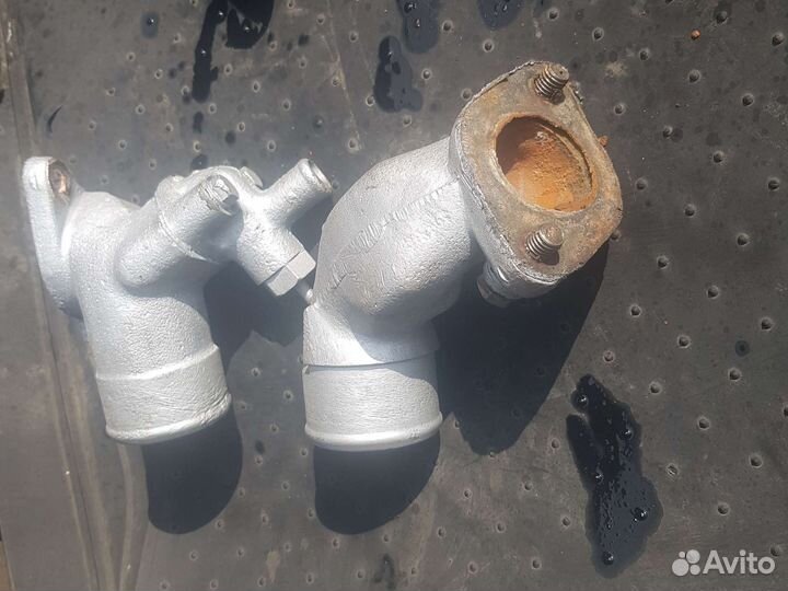 Патрубок теплообменника маз