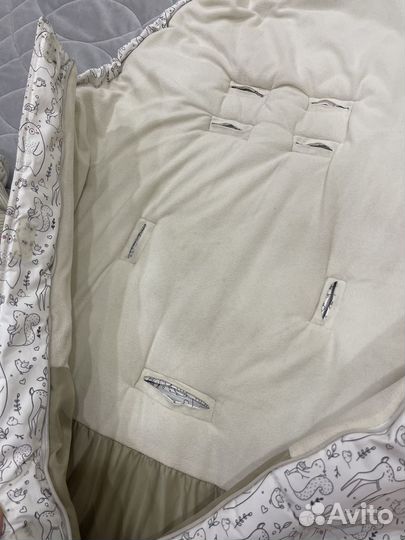 Зимний конверт в коляску