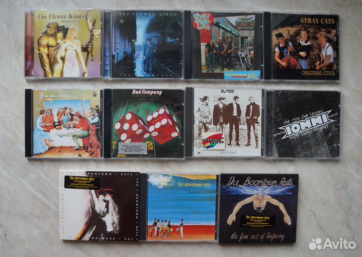 Фирменные аудио CD's (USA, Europe)