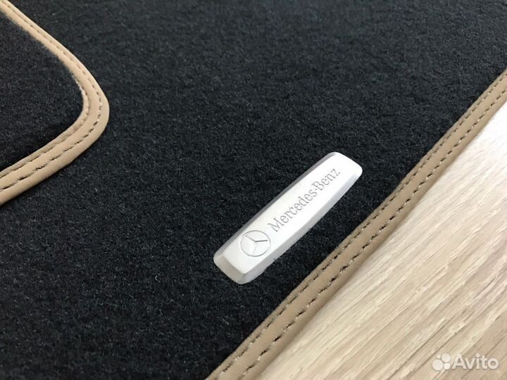 Коврики Mercedes E C207 Coupe ворсовые велюровые