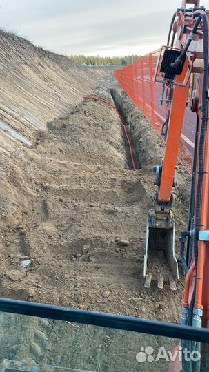 Услуги миниэкскаватора