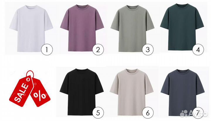 Футболка oversize / M-L-XL