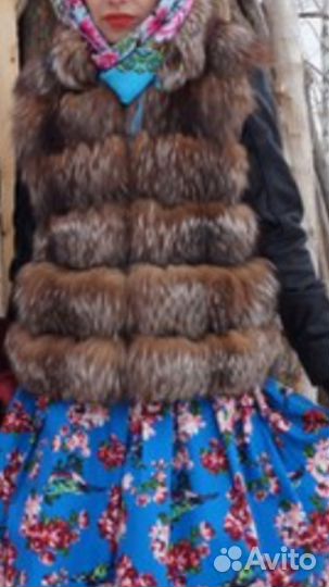 Песцовый желет (поперечка)