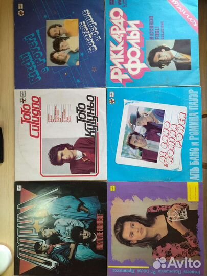 Виниловые пластинки СССР