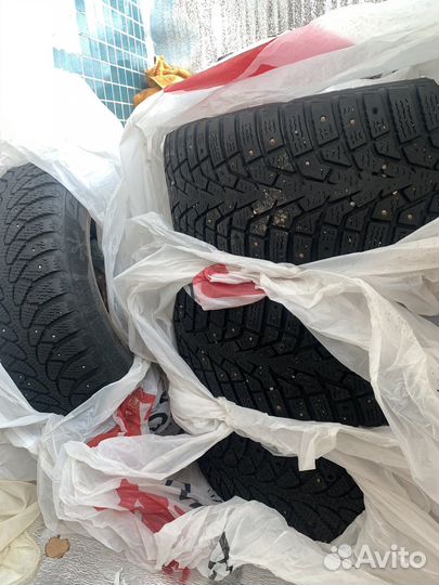 Литые диски r 16 + зимняя резина