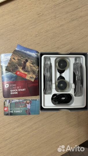 2 объектива Olloclip для iPhone 7/8/plus
