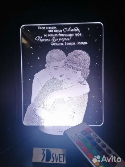 Ночник по фотографии