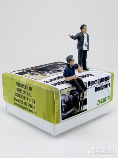 Конструкторы в масштабе 1/43