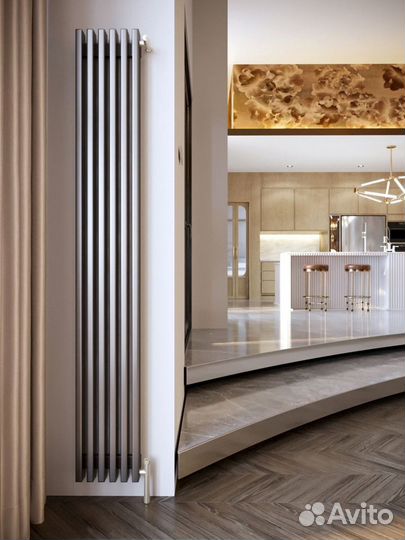 Вертикальный радиатор Costola V (Loten Grey V)