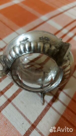 Солонка мельхиор СССР