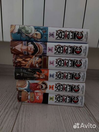 Манга One Piece (Большой куш) 1-6 тома