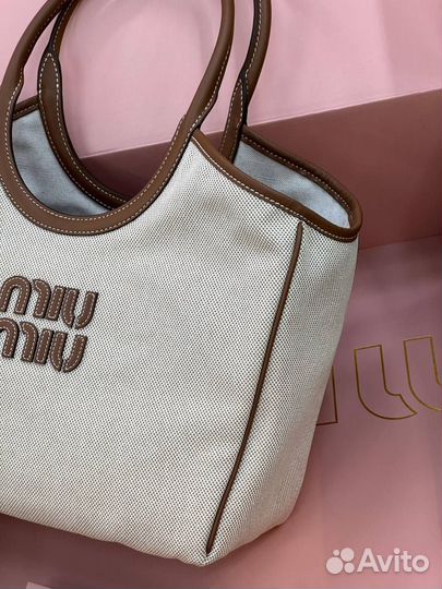 Шопер брендовый MIU MIU