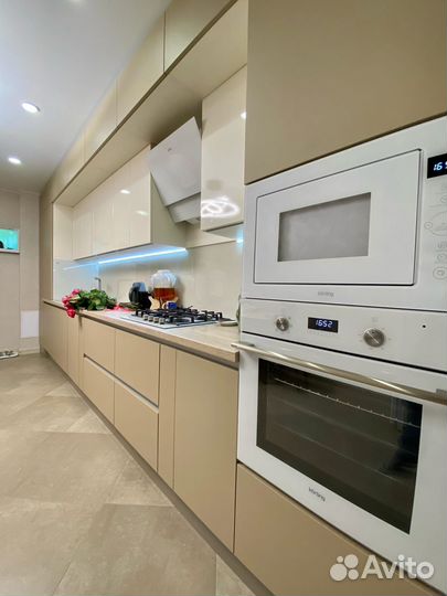 Прямая кухня на заказ. Производство