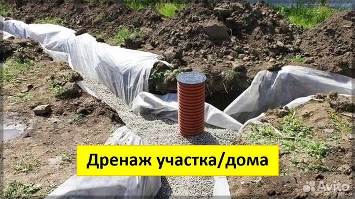 Дренаж участка