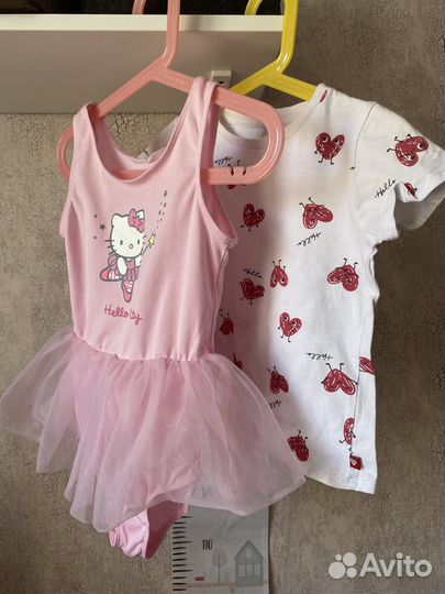 Вещи для девочки пакетом 98, 104, 110, 116