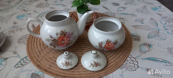 Чайный сервиз новый Дулево 6 персон (винтаж) СССР