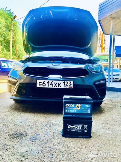 Аккумулятор Exide (Испания) на Nissan qashqai