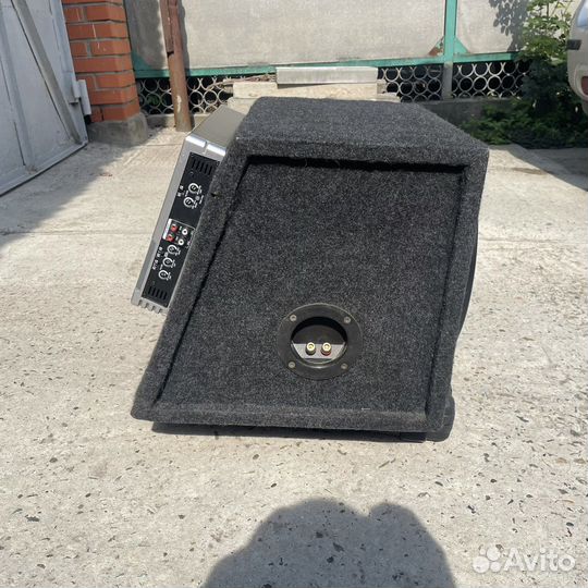 Сабвуфер и усилитель