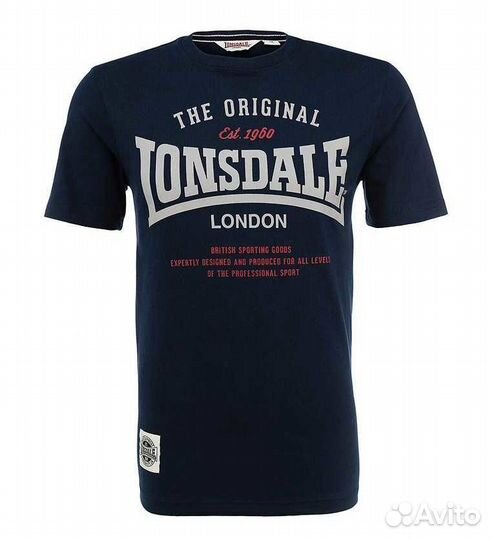 Футболка Lonsdale MTS007 цв. синий