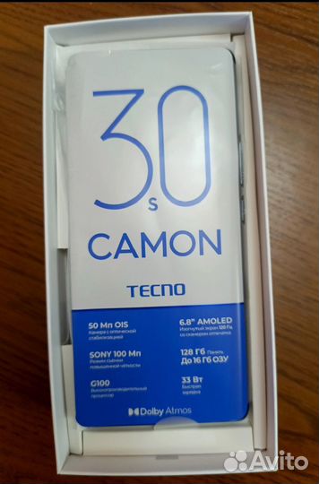 TECNO Camon 30S, 8/128 ГБ