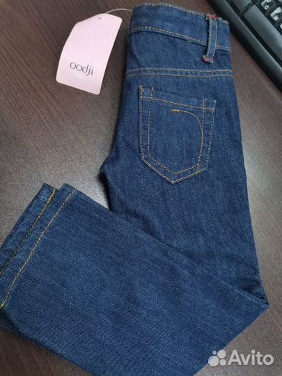 Джинсы детские унисекс 98 см Oodji