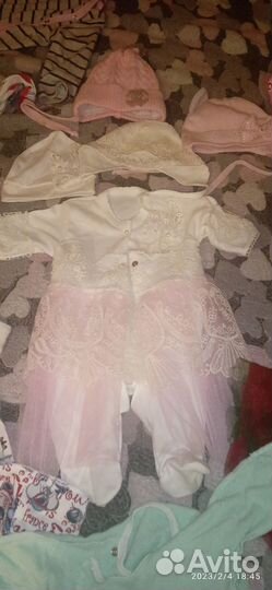 Продам пакет детских вещей от 0 до года в хорошем