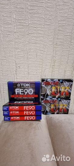 Аудио кассеты новые tdk