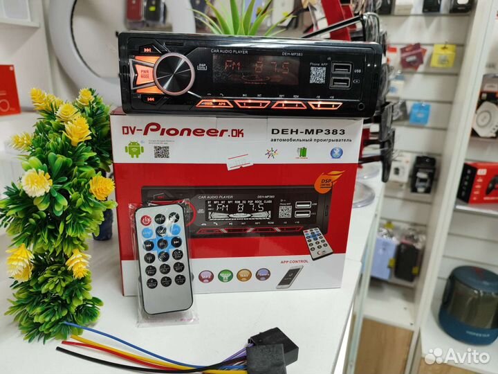 Магнитола 1din DEN-MP383