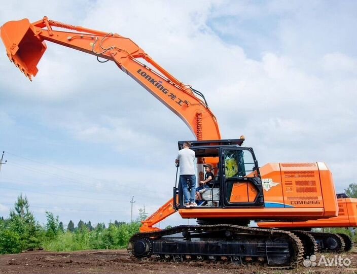 Гусеничный экскаватор Lonking CDM6266, 2024