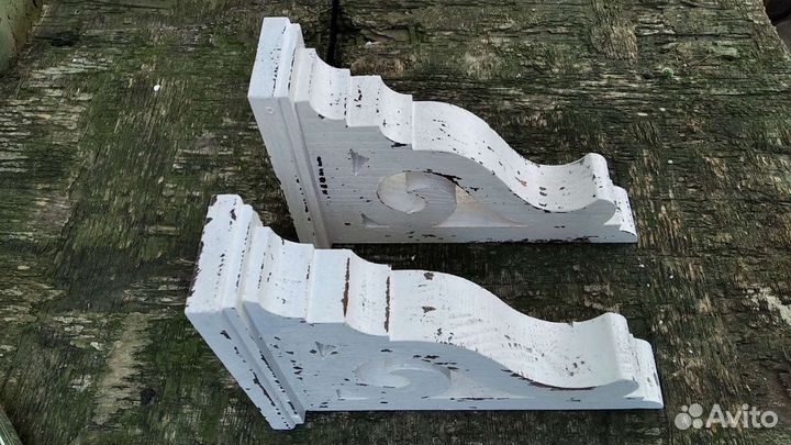 Кронштейн для полки состаренный Прованс