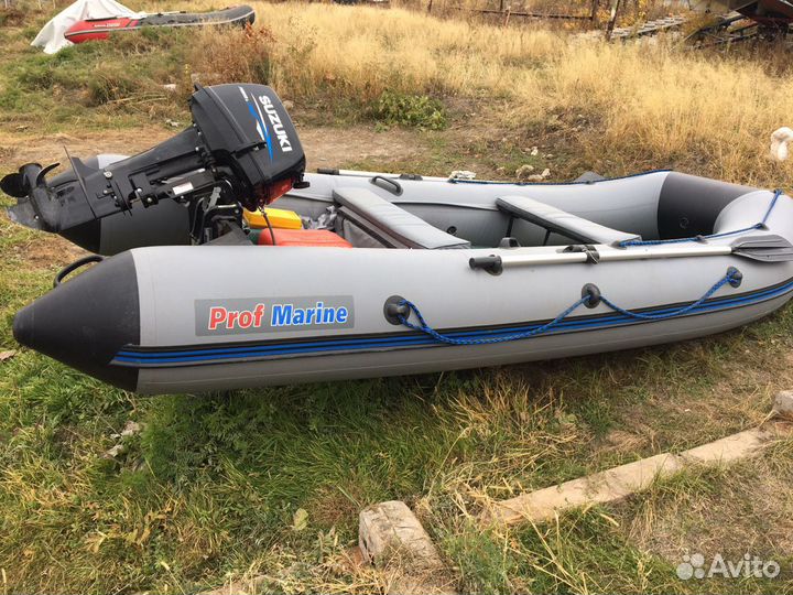 Лодка пвх Prof Marine 380 Suzuki 9,9 с прицепом