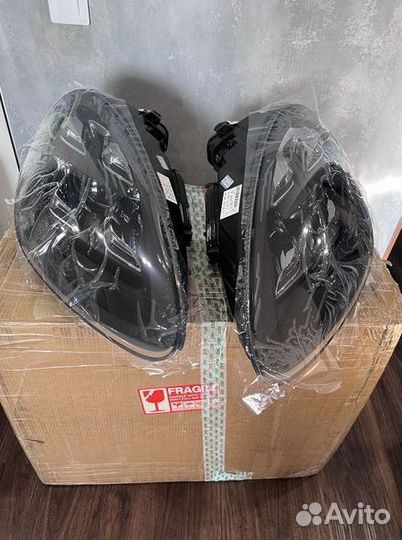 Фары на Порш Кайен