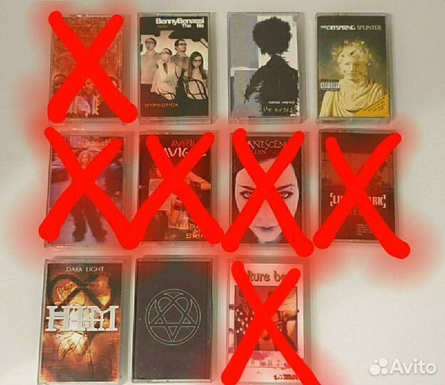 Аудиокассеты с записью