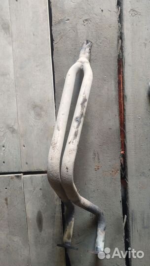 Выпускной коллектор штаны ваз 1111 Ока резонатор