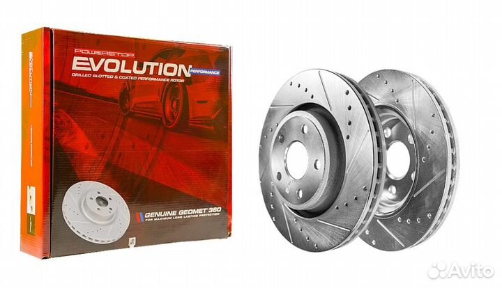 Тормозные диски передние Jeep Grand Cherokee WK2