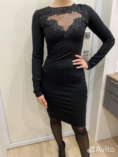 Платье черное