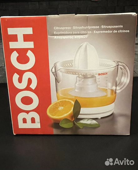 Соковыжималка электрическая bosch