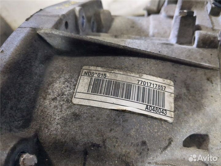 Кпп 6-ст.мех. (МКПП) Renault Scenic, 2006