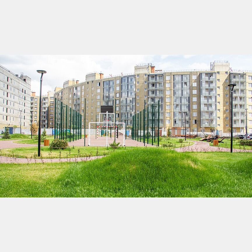 1-к. квартира, 35 м², 22/25 эт.