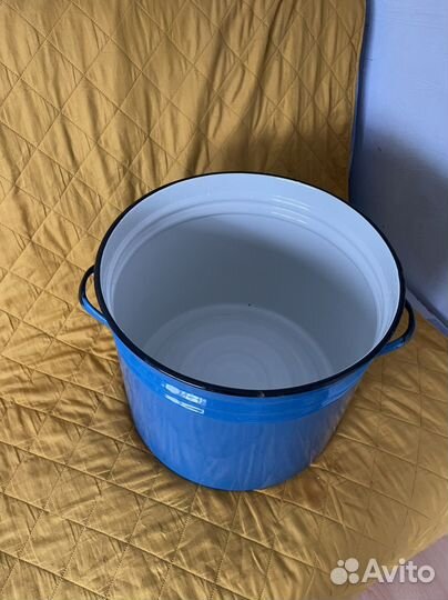 Кастрюля эмалированная 30 литров