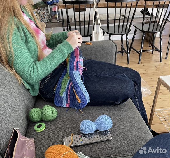 Уроки вязания на спицах