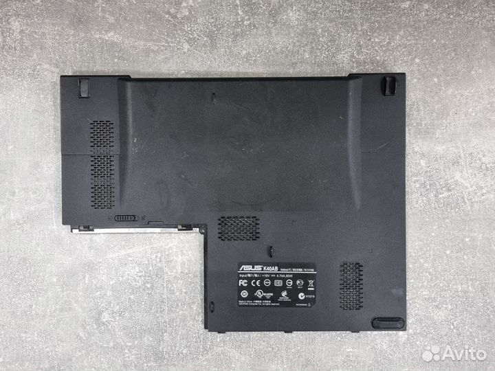 Крышка нижняя, отсеков HDD озу CPU asus K40AB