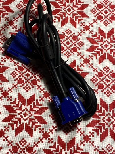 Кабель для компьютера vga-vga. 1,8 м